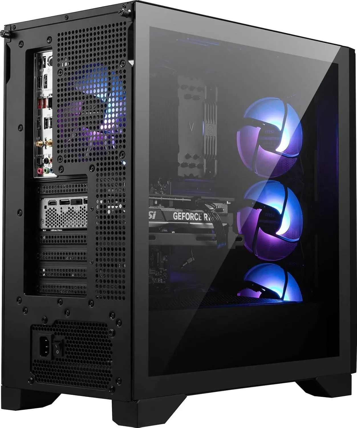 MSI Aegis Z2 Gaming Desktop AMD Octa-core Ryzen 7 7700 64GB RAM 1TB SSD GeForce RTX 5070 (DLSS 4) 750W 80  Gold PSU ARGB Fan Air Cooling Win11 w/ICP Hub