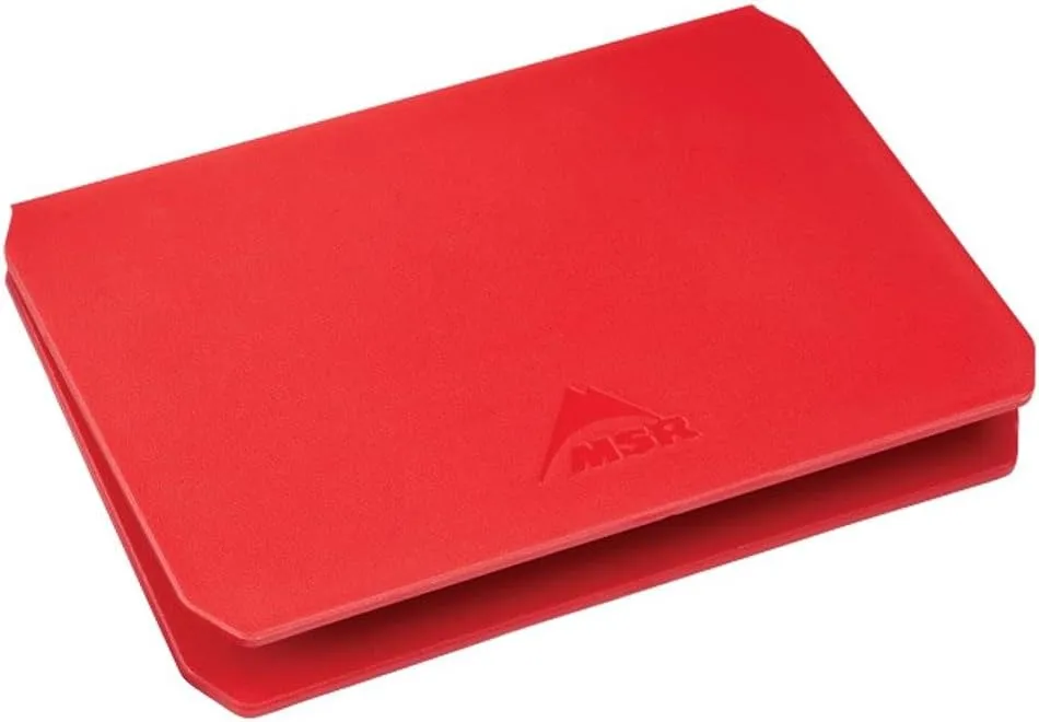 MSR Alpine Deluxe Camping Cutting Board, One Size, Red