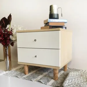 Multi Drawers Box Design Bedside Table/ Sofa Side Table / Coffee Table