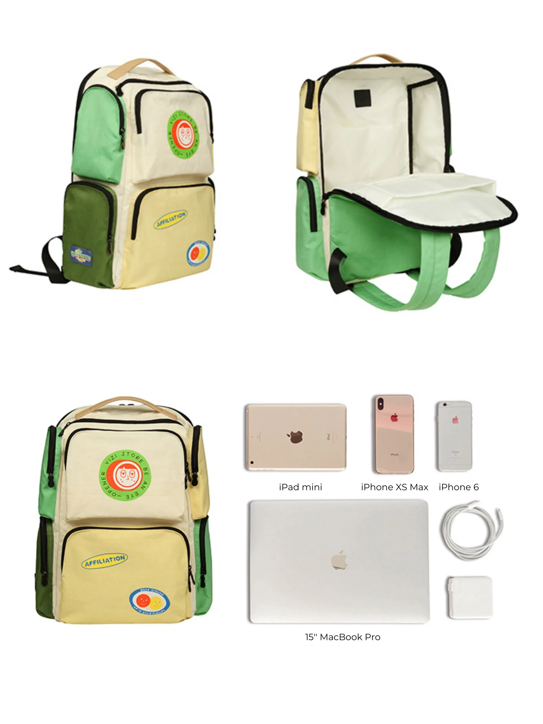 Multi-Pocket Large Capacity Computer Backpack