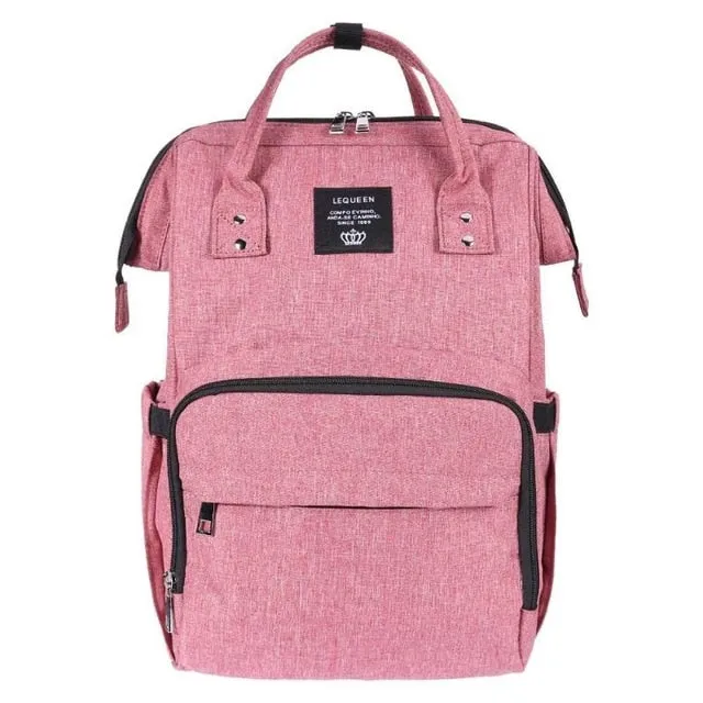 Mummy Baby Nursing Bag Care Baby Large Bag Trackable Bag Pocket-friendly Capacity Travel Multifunction Backpack Diaper Outdoor Maternity Mummy