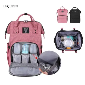 Mummy Baby Nursing Bag Care Baby Large Bag Trackable Bag Pocket-friendly Capacity Travel Multifunction Backpack Diaper Outdoor Maternity Mummy