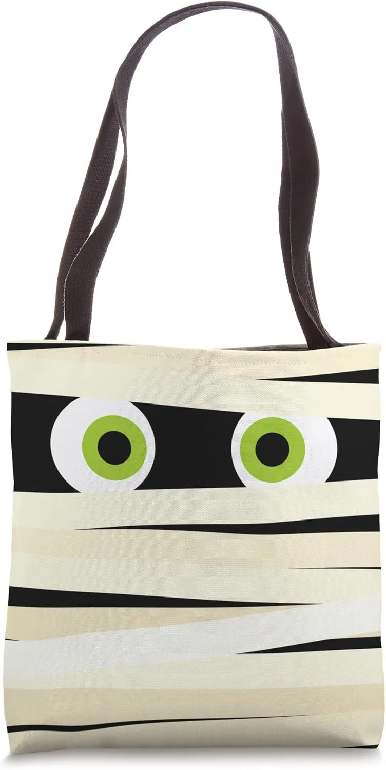 Mummy Halloween Costume Trick or Treat Tote Bag