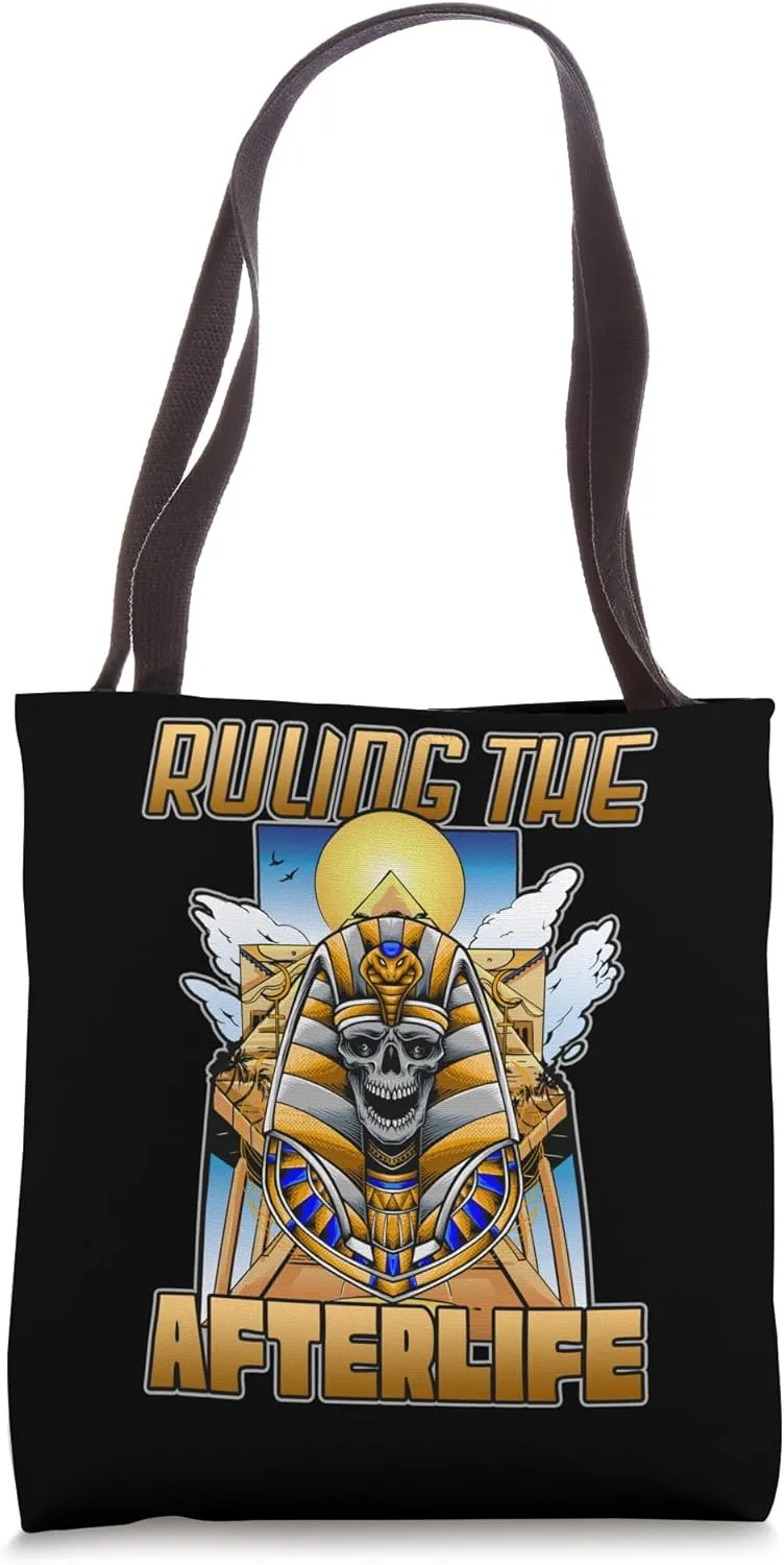 Mummy-King - Ruling the Afterlife Halloween Tote Bag