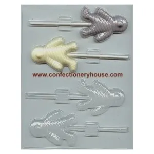 Mummy Lollipop Chocolate Mold
