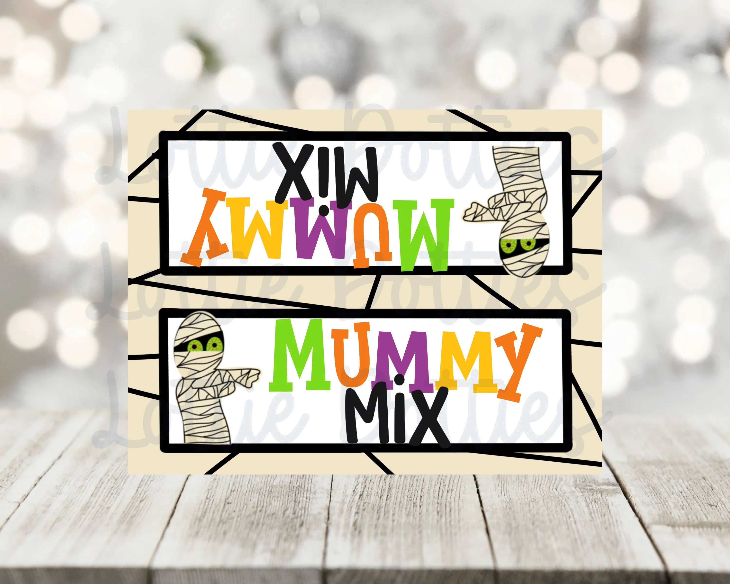Mummy Mix PNG - Bag Toppers - Sublimation - Digital Download
