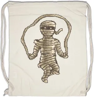 Mummy Workout Drawstring Bag Gym Sack