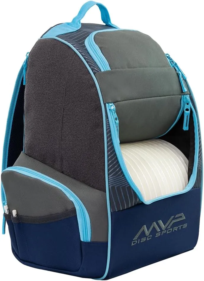 MVP Disc Sports Shuttle Disc Golf Backpack Bag (Choose Your Style and Color)