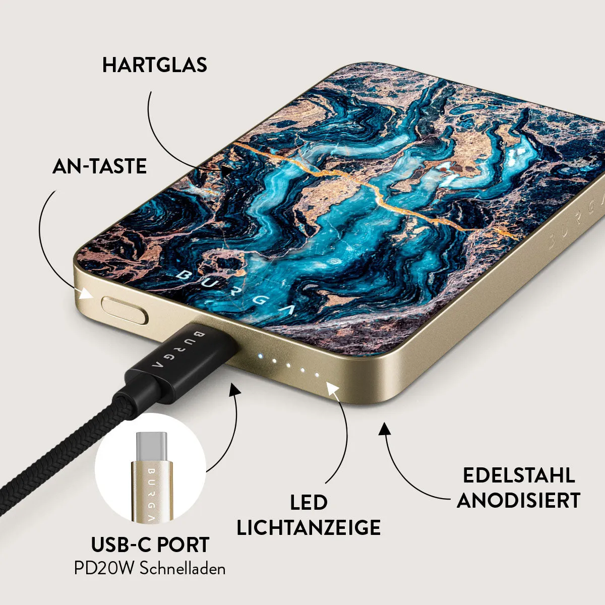 Mystic River - Magnetic Powerbank