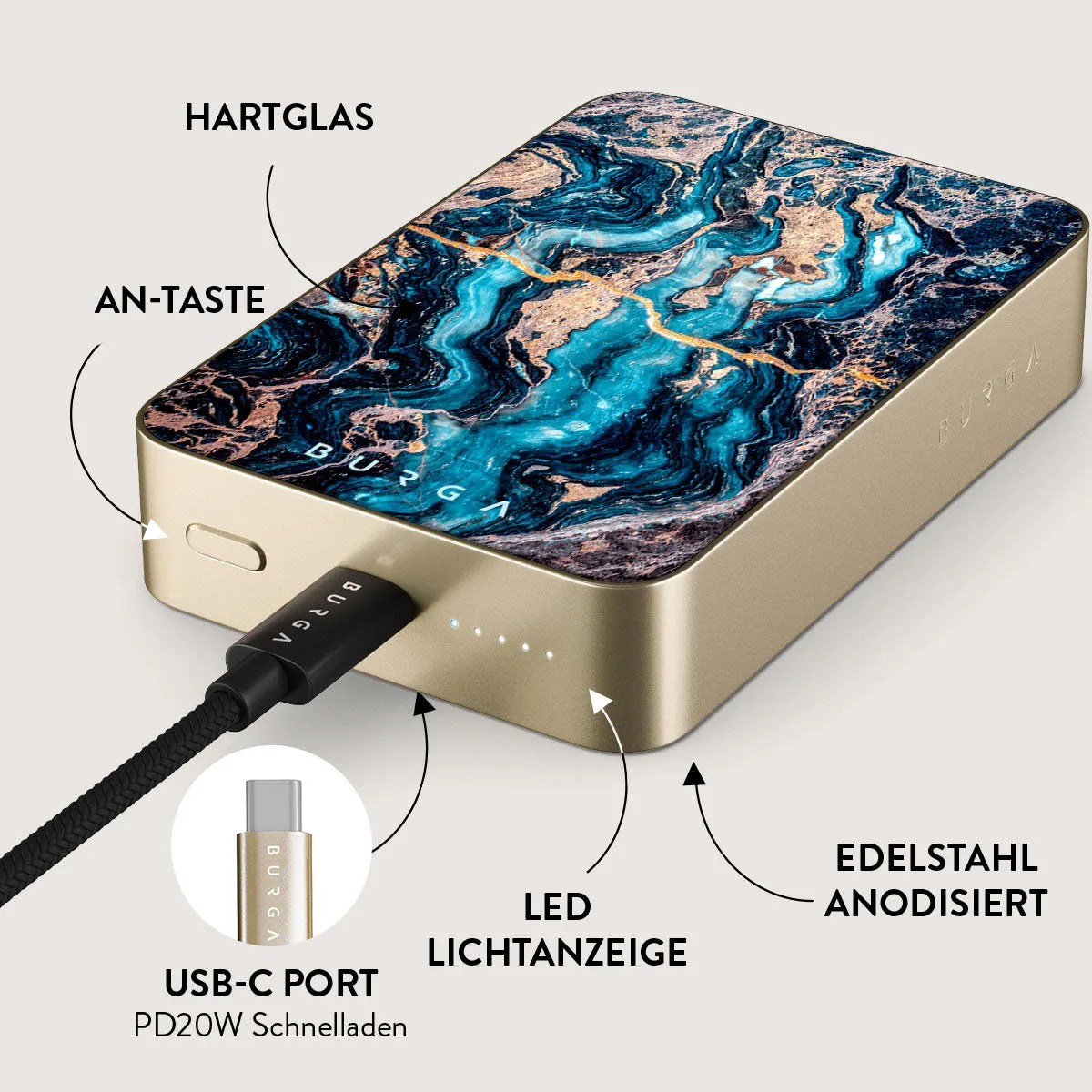 Mystic River - Magnetic Powerbank