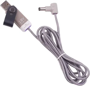 myVolts Ripcord USB to 18V DC Power Cable Compatible with Trace Elliot TAG1 Graphic EQ Effects Pedal