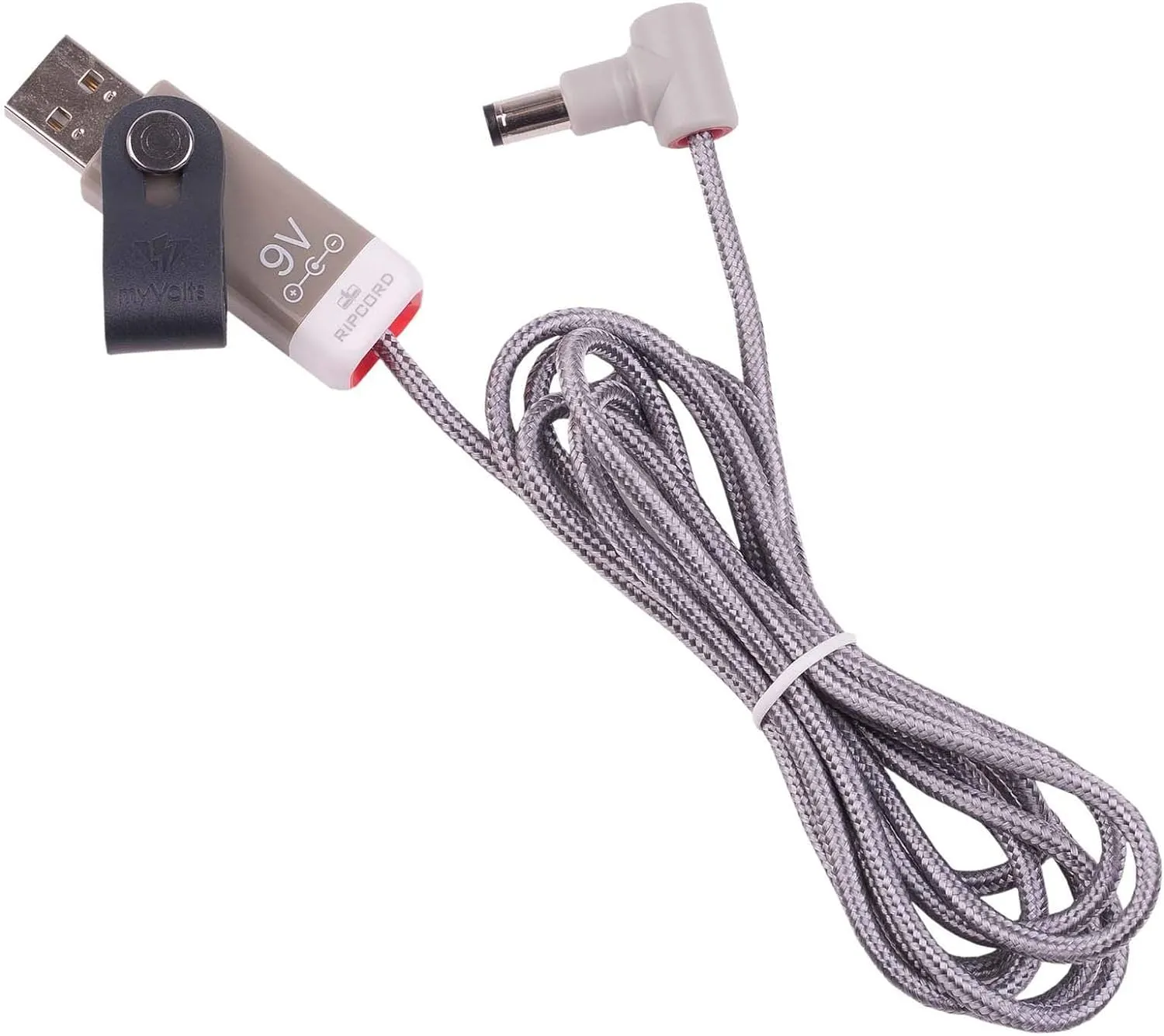 myVolts Ripcord USB to 9V DC Power Cable Compatible with Jako-O 697945 CD Player