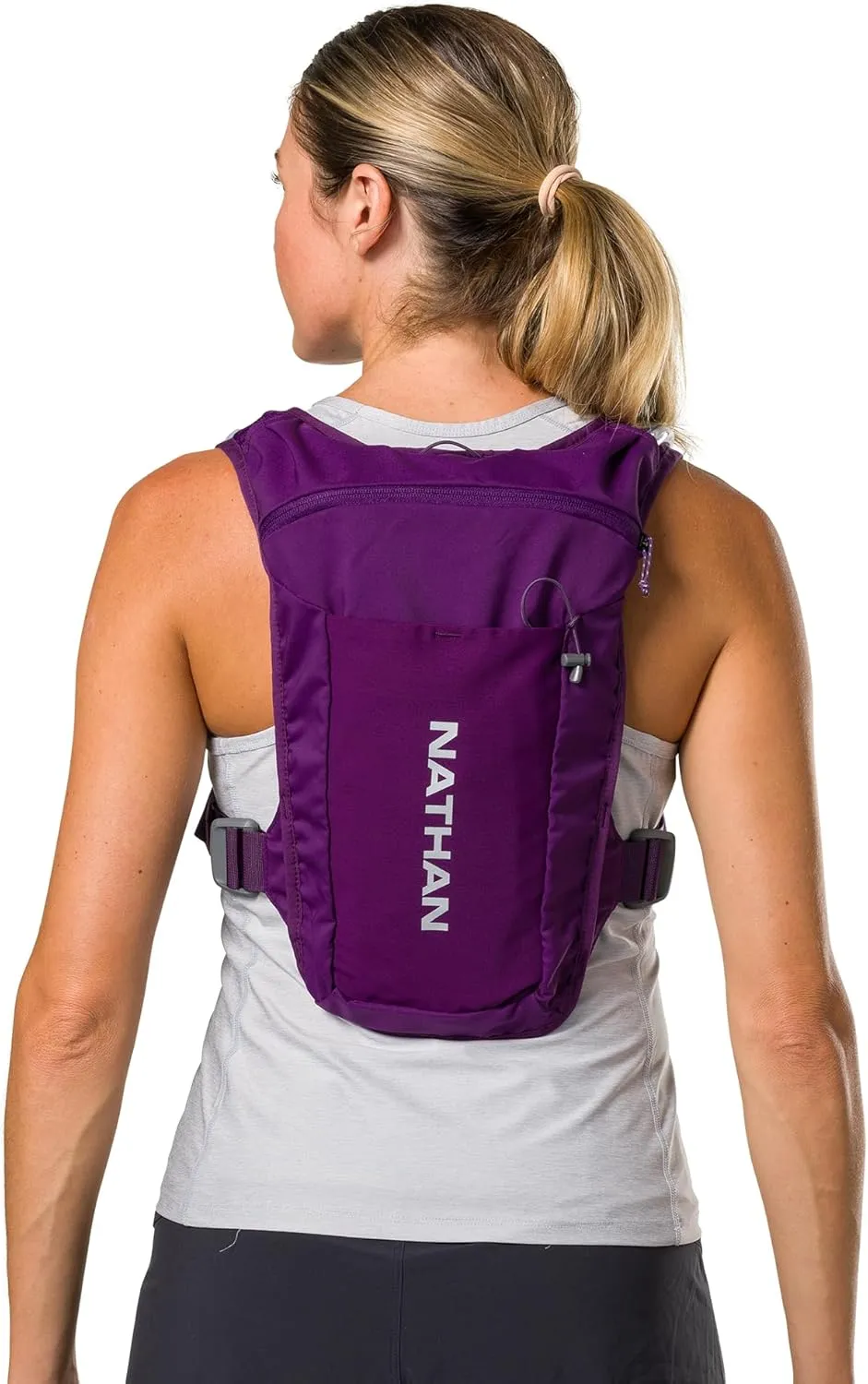 Nathan QuickStart 2.0 Hydration Pack with Hydration Bladder 4L, for Running Vest, Hiking, Walking, Marathon, Obstical Course Run, Race