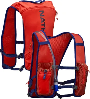 Nathan QuickStart 2.0 Hydration Pack with Hydration Bladder 4L, for Running Vest, Hiking, Walking, Marathon, Obstical Course Run, Race