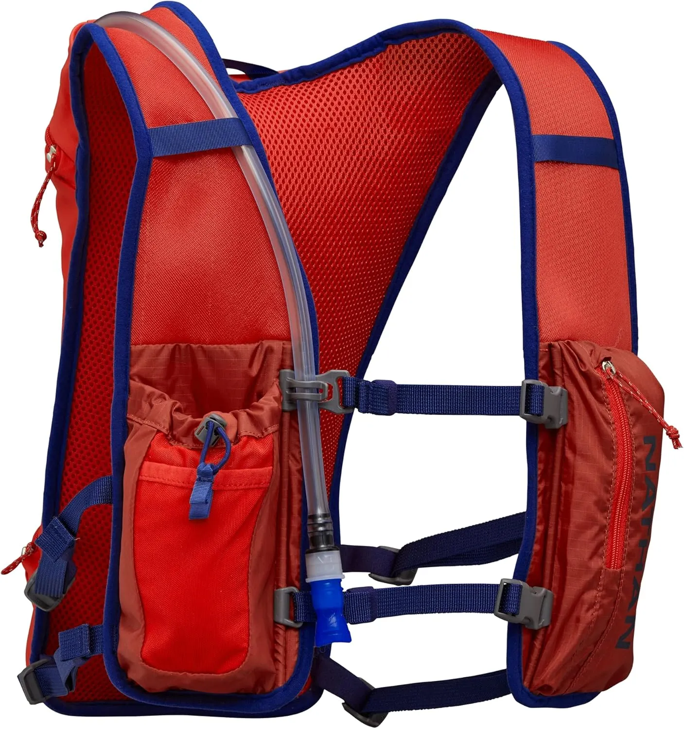 Nathan QuickStart 2.0 Hydration Pack with Hydration Bladder 4L, for Running Vest, Hiking, Walking, Marathon, Obstical Course Run, Race