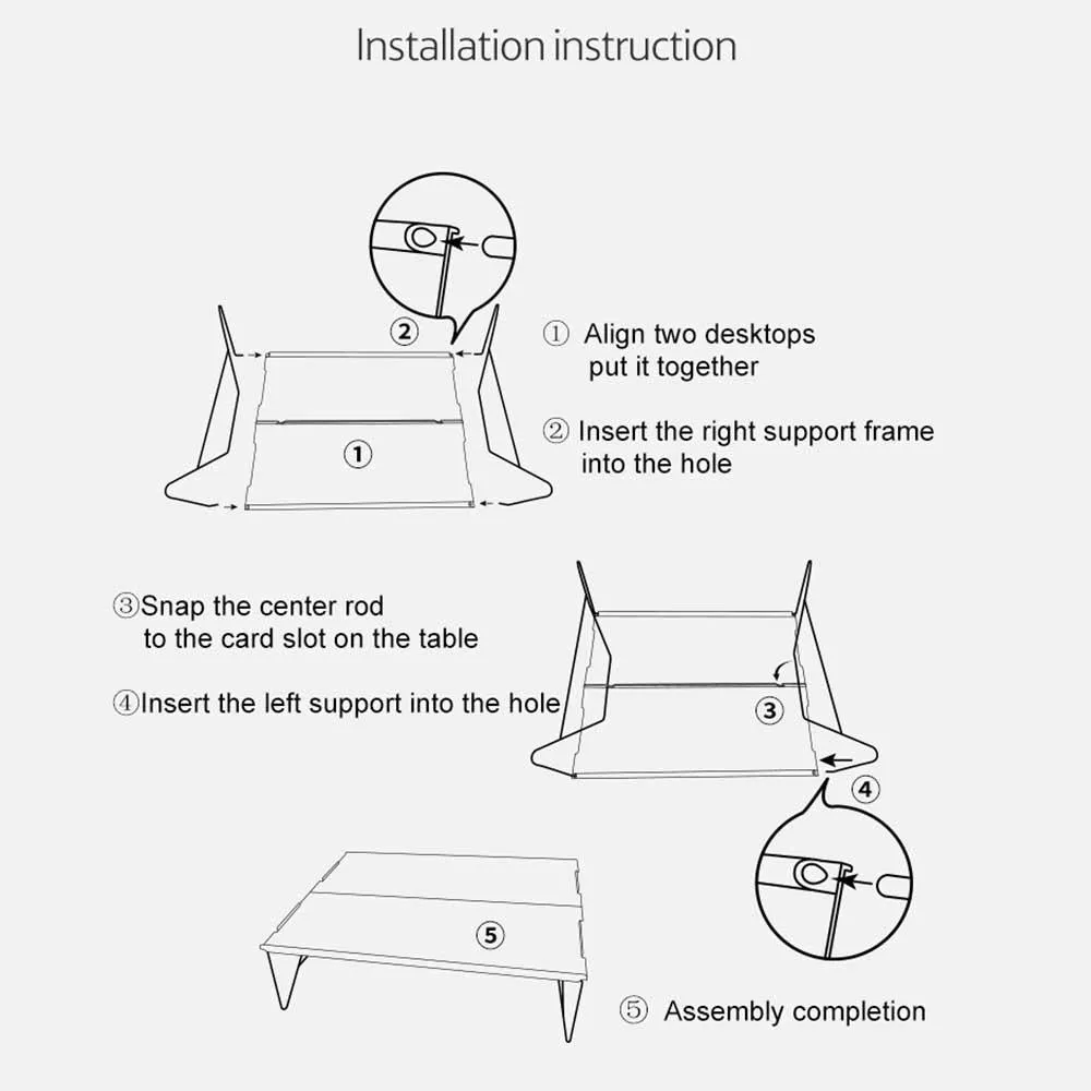 Naturehike Aluminum Alloy Folding Table NH17Z001-L