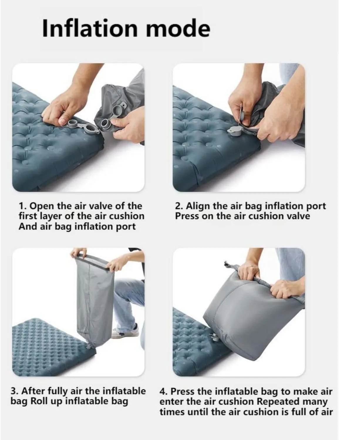 Naturehike Camping Mattress R-Value 5.8 Camp Bed Adults Camp Cot Folding Beds Sleeping Mat Pad Single Adults Foldable 0.88LB/0.4KG Light Hiking Fishing Travel[SGS certified] (R3.5-Green, Mummy-Small)