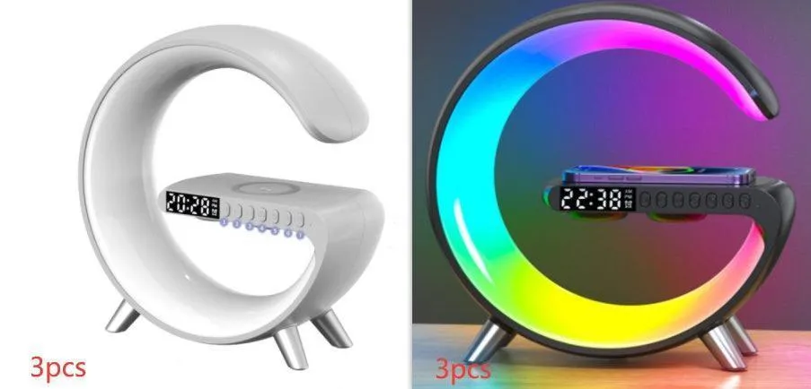 New AI -G Shaped LED Lamp Bluetooth Speaker