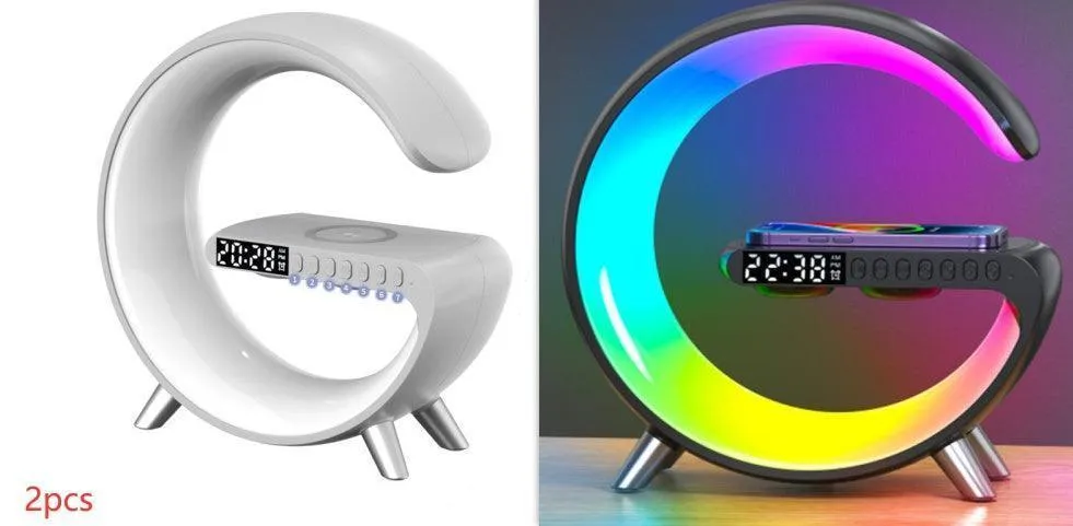 New AI -G Shaped LED Lamp Bluetooth Speaker