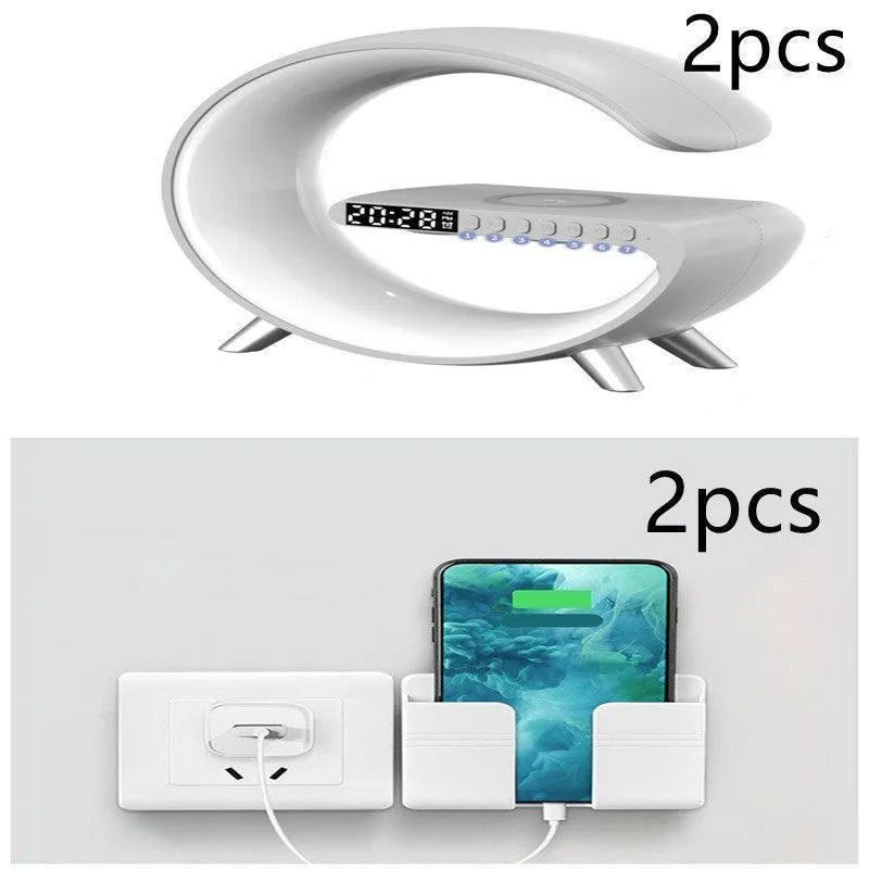 New AI -G Shaped LED Lamp Bluetooth Speaker