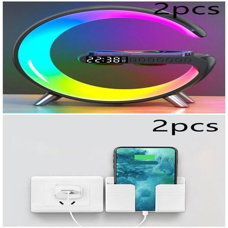 New AI -G Shaped LED Lamp Bluetooth Speaker