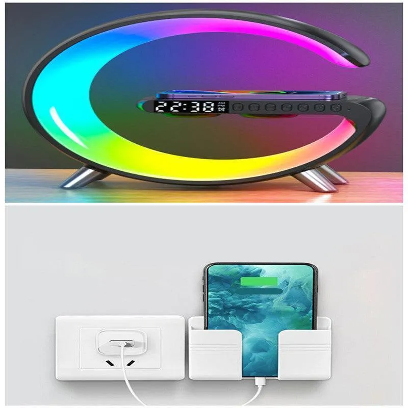 New AI -G Shaped LED Lamp Bluetooth Speaker