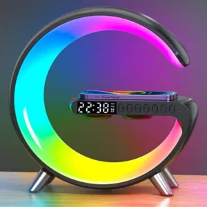 New AI -G Shaped LED Lamp Bluetooth Speaker