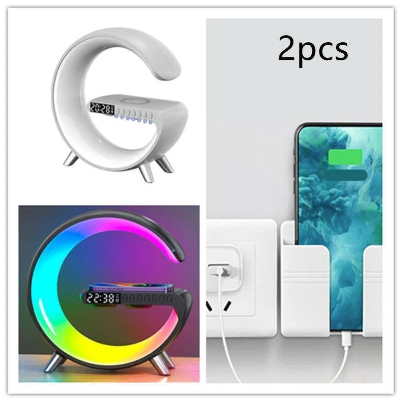 New AI -G Shaped LED Lamp Bluetooth Speaker
