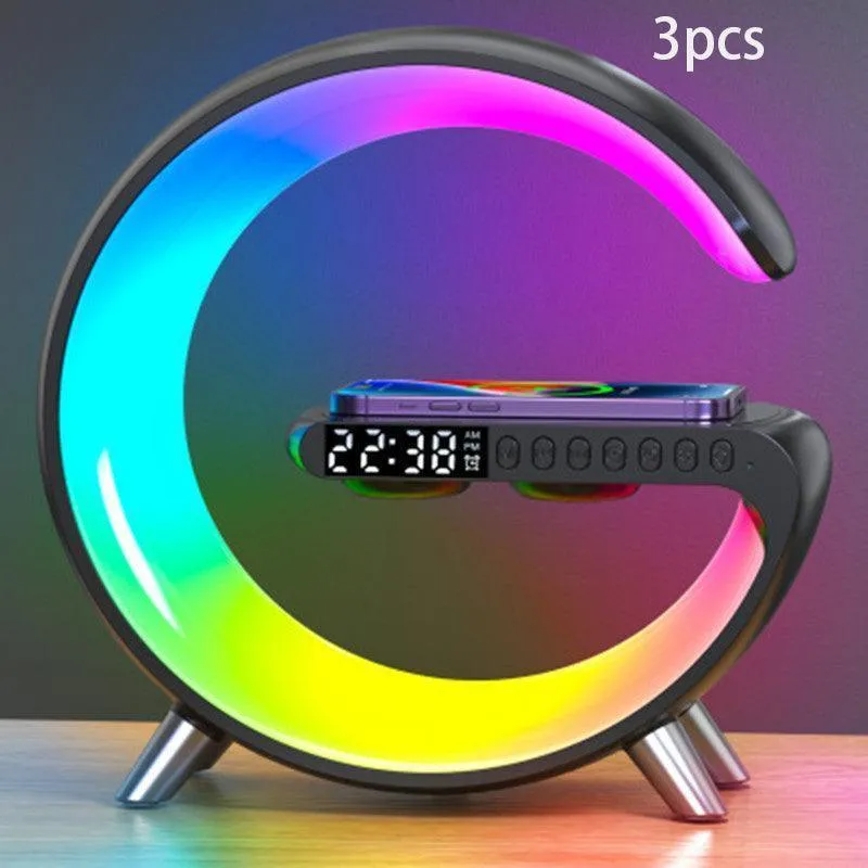 New AI -G Shaped LED Lamp Bluetooth Speaker