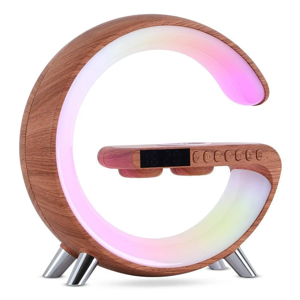 New AI -G Shaped LED Lamp Bluetooth Speaker