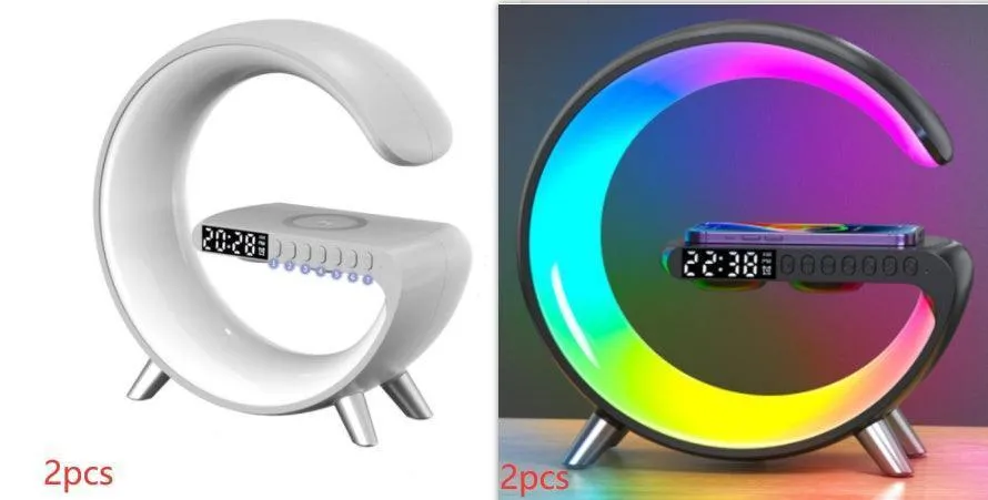 New AI -G Shaped LED Lamp Bluetooth Speaker