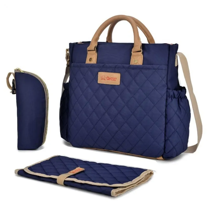 new Mummy bag high-end lightweight fashion multi-function Mummy backpack maternal and child pregnant women out of Mummy bag