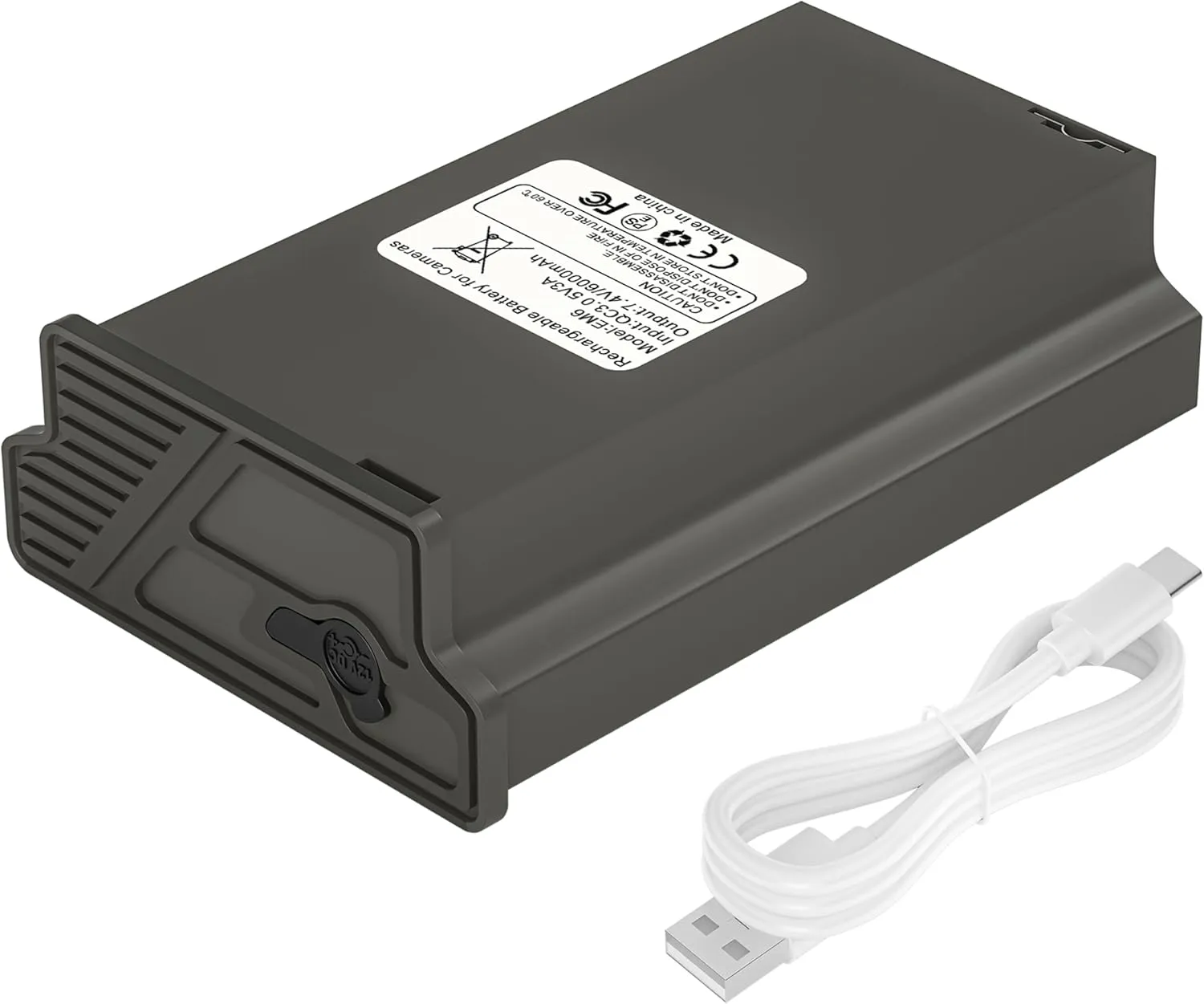 New Upgrade 6000mAh Rechargeable Trail Camera Battery Pack,Compatible with Reveal X Gen 2.0,Gen 3.0,X Pro,Pro 3.0,SK,XB,X Hunting Cellular Trail Camera