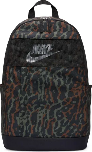 [NIKE] CAMINAL ELEMENTAL BACKPACK (21L) FB2834-010 Black/Black/White, black/black/white, 21L
