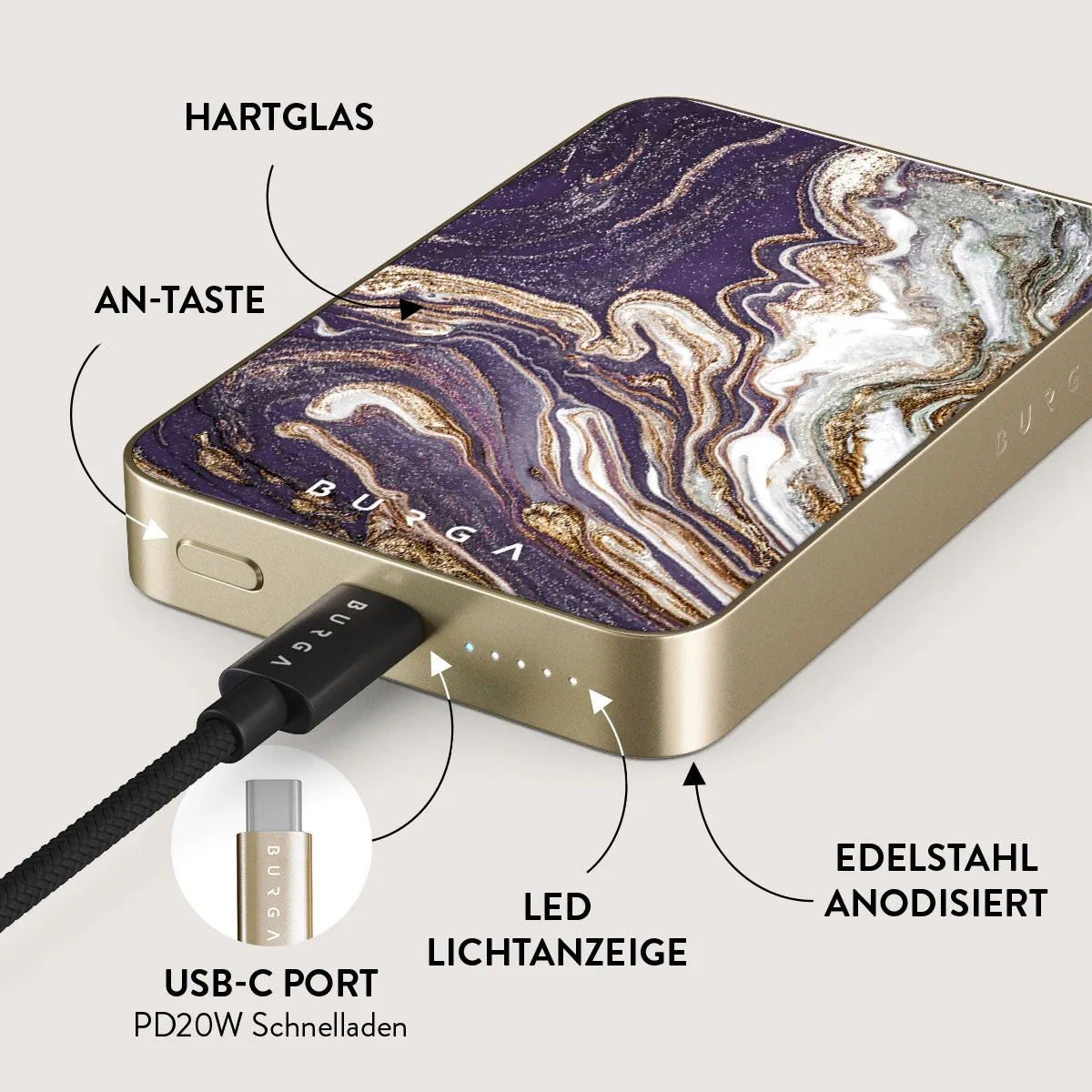 Nostalgia Feeling - Magnetic Powerbank