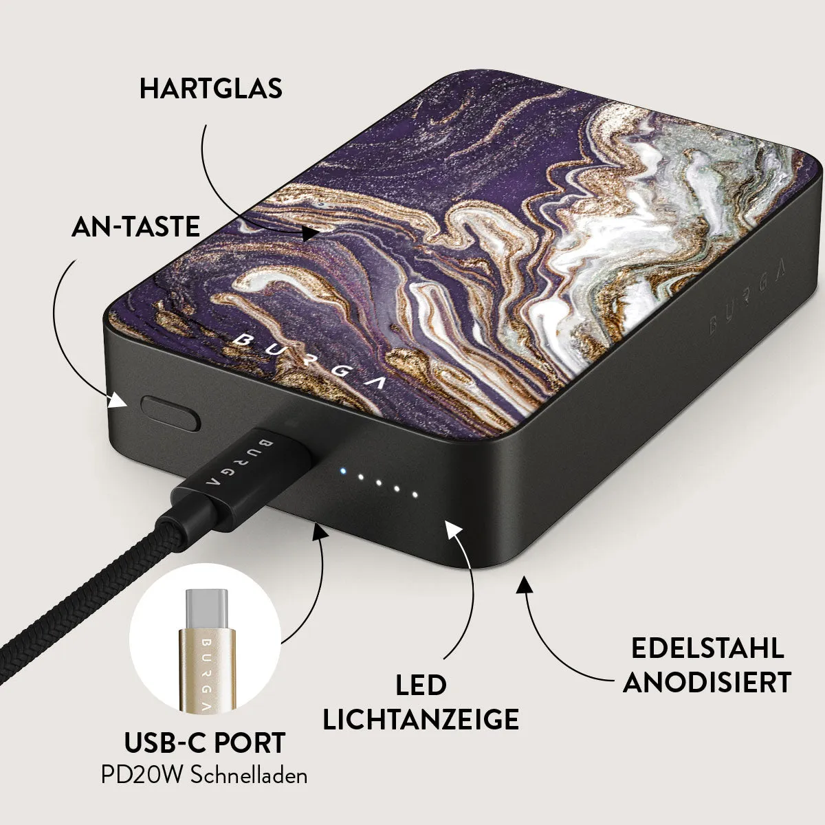 Nostalgia Feeling - Magnetic Powerbank