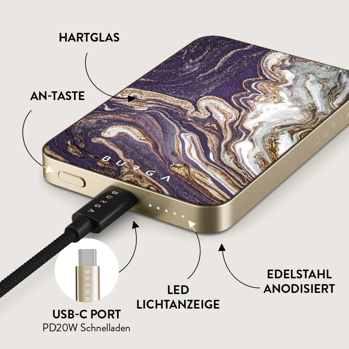Nostalgia Feeling - Magnetic Powerbank