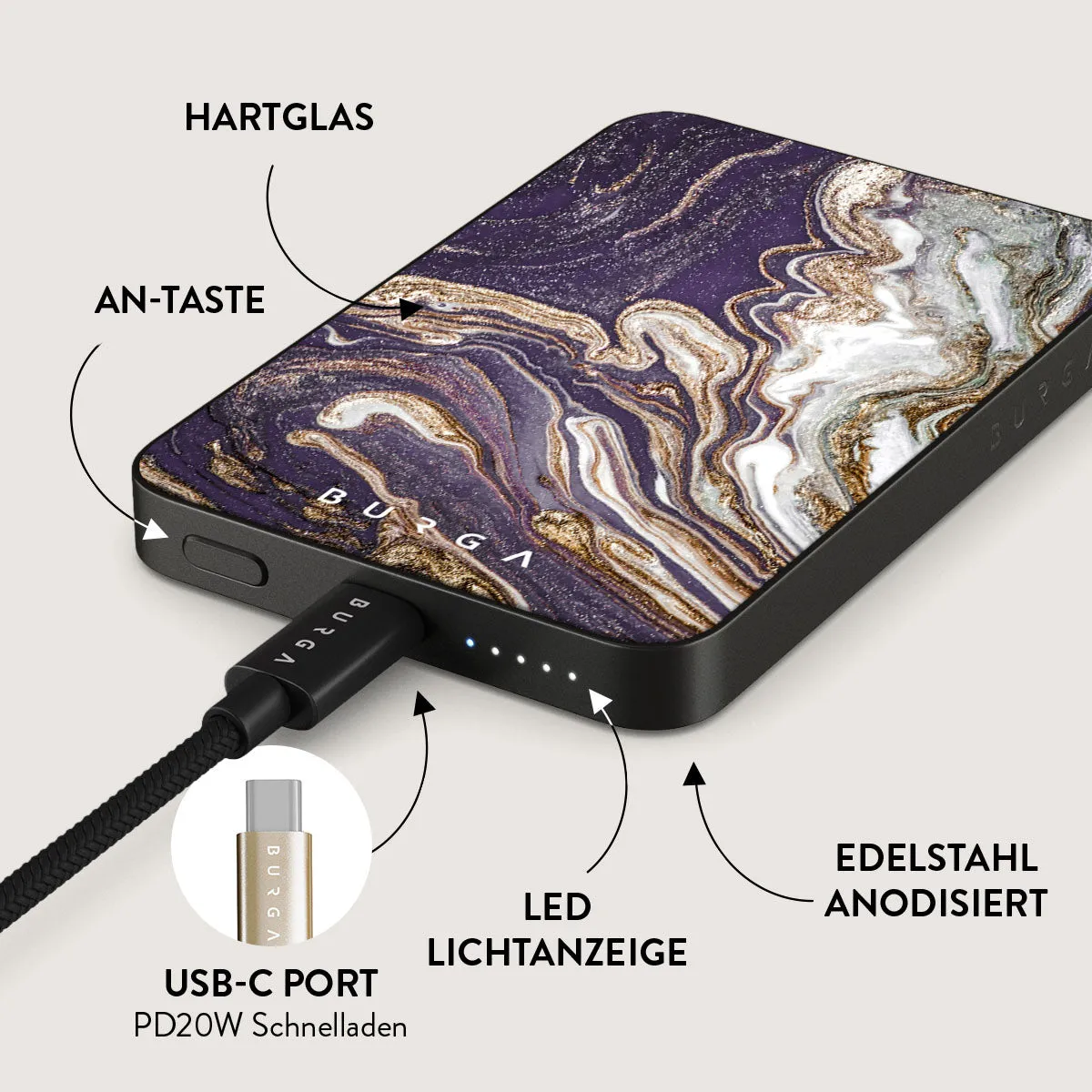 Nostalgia Feeling - Magnetic Powerbank