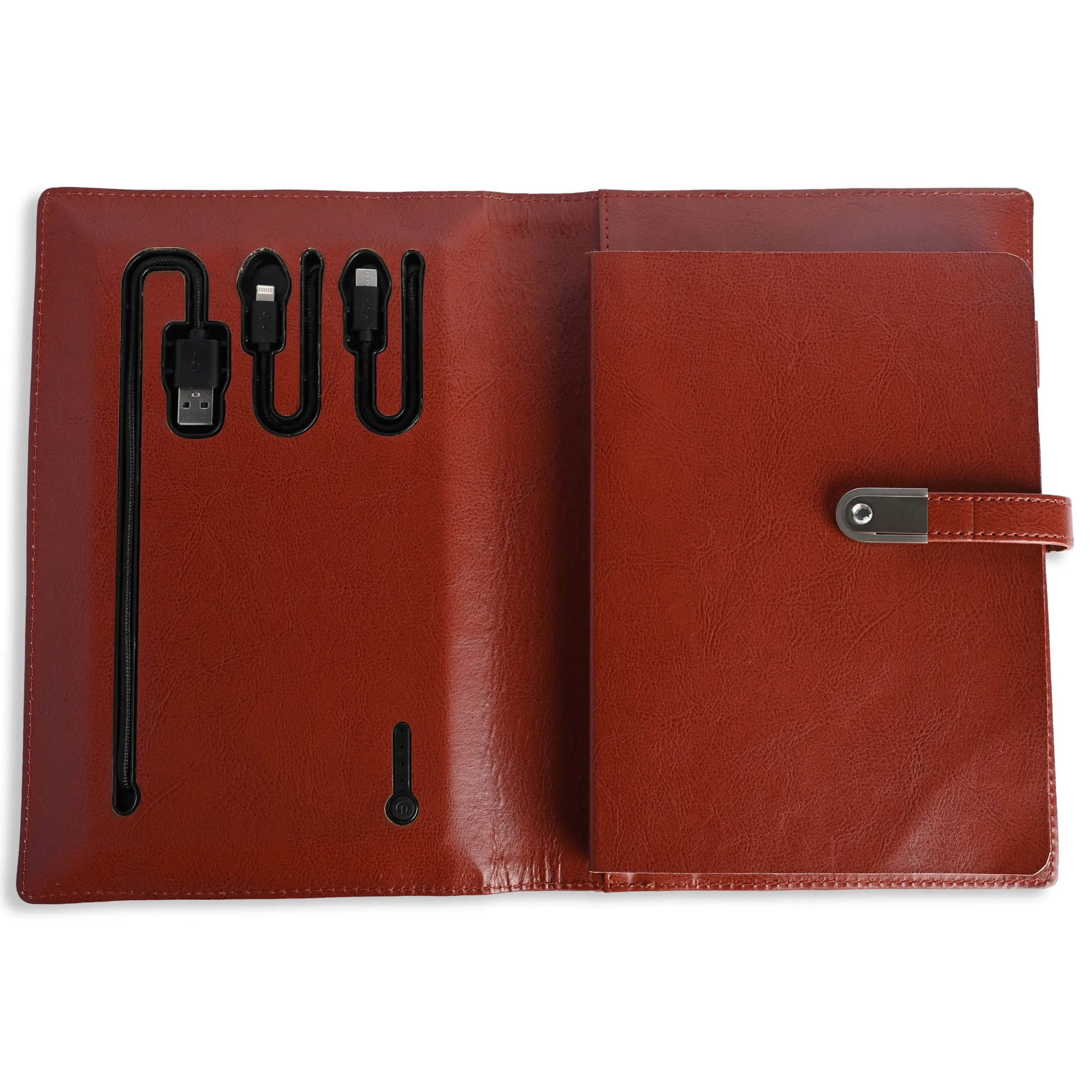 Notebook Diary Power Bank 5000 mAh with 32 GB USB
