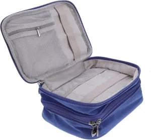 NUOBESTY 1 PC Double Layer Storage Bag Large Capacity Organizer Pouch for Travel Business Trip and Camping Durable Sundries Case Interstellar