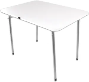 OMAC Folding Table Portable Indoor Outdoor BBQ Picnic Party Large White Camp Table