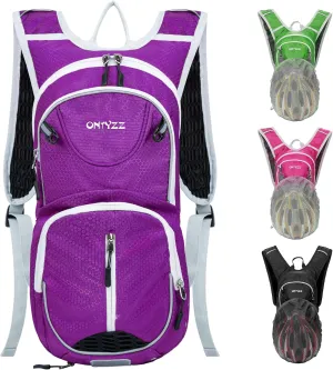 ONTYZZ Bicycle Backpack 12L Unisex Nylon Waterproof Bicycle Shoulder Rucksack Travel Backpack
