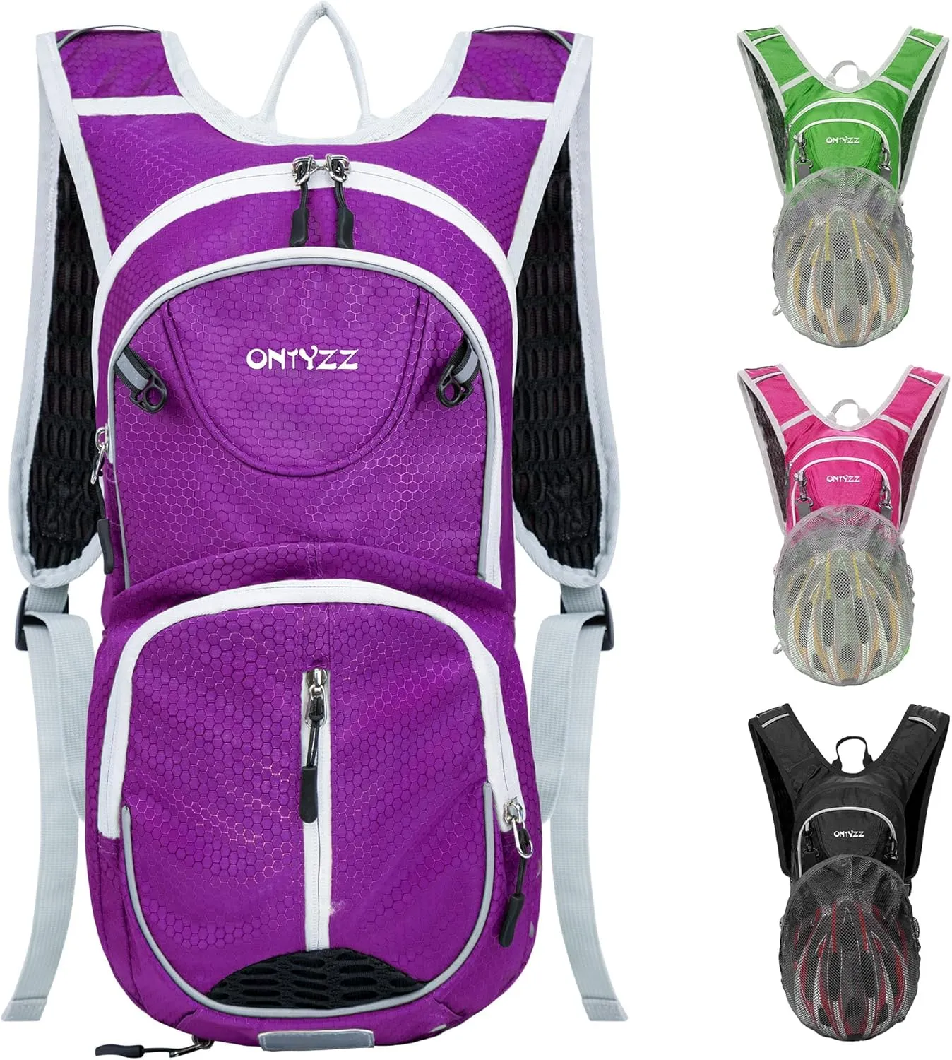 ONTYZZ Bicycle Backpack 12L Unisex Nylon Waterproof Bicycle Shoulder Rucksack Travel Backpack