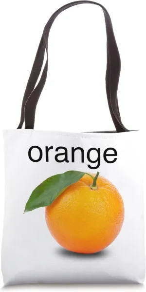 orange Tote Bag