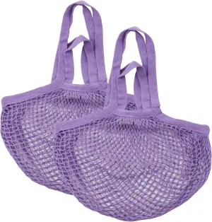 Organic Cotton Heavy Duty Double Handle String Bag