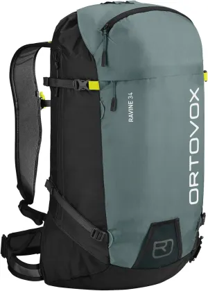 Ortovox Ravine 34L Backpack, Lightweight Freeride & High Alpine Ski Tour Pack for Alpine Tours & Backcountry, Men & Women - Arctic Grey