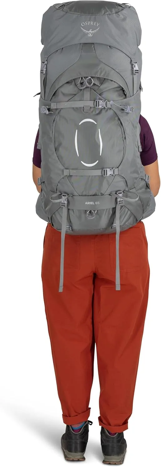 Osprey Ariel 65L Women's Backpacking Backpack, Koseret Green, WXS/S