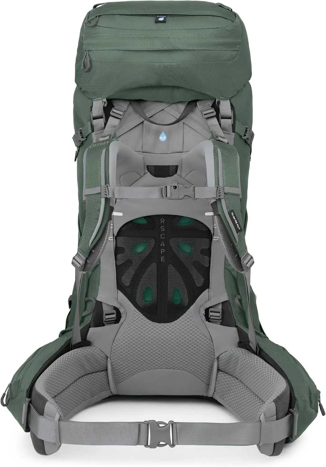 Osprey Ariel 65L Women's Backpacking Backpack, Koseret Green, WXS/S