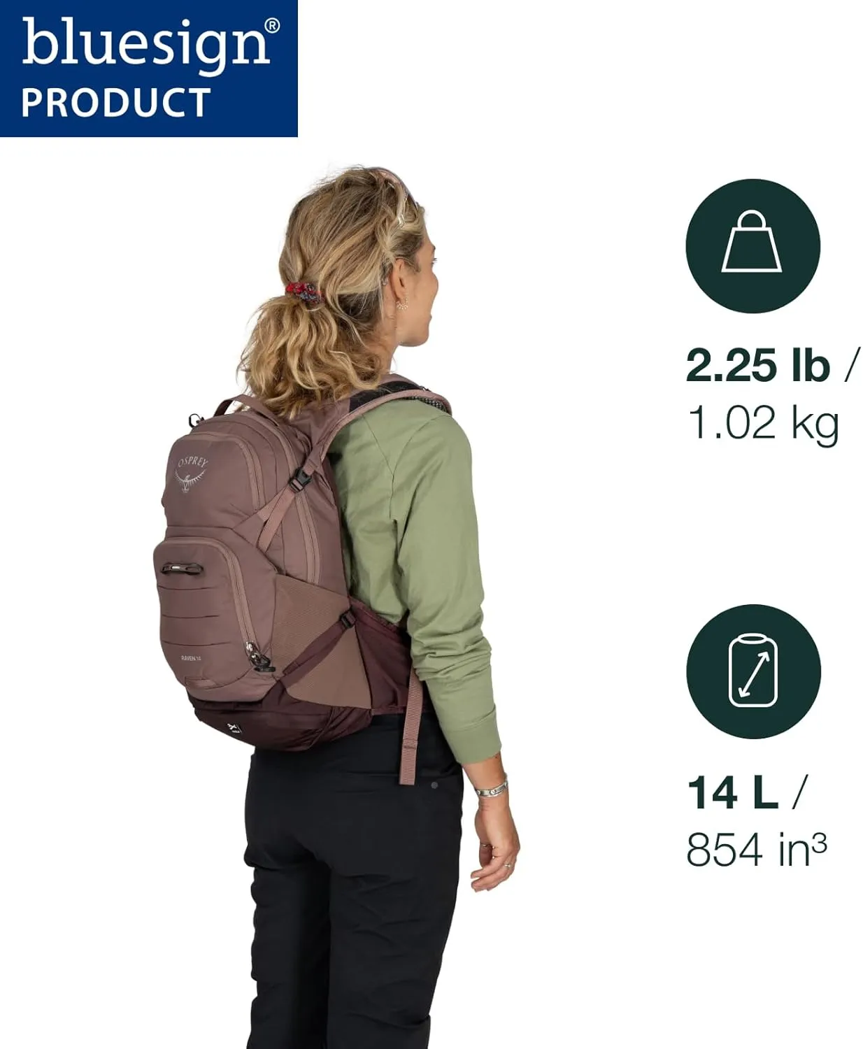 Osprey Raven 14L Women's Mountain Biking Backpack with Hydraulics Reservoir