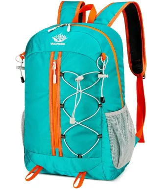 Outdoor Backpack, Oxford Cloth Mountaineering Riding Backpack, Ultralight Multifunctional Casual Foldable Backpack with Large Capacity